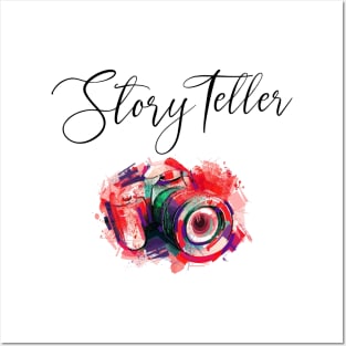 Story Teller Photographer Gift Posters and Art